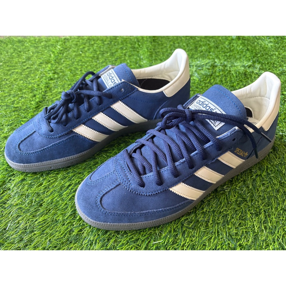 Adidas Handball Spezial Navy Cream Gum Suede Sneakers Mens 10.5 Women 12 IF7087
